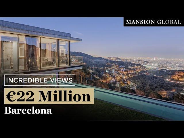 An Ultra-Modern Home With Stunning Views of Barcelona | Incredible Views