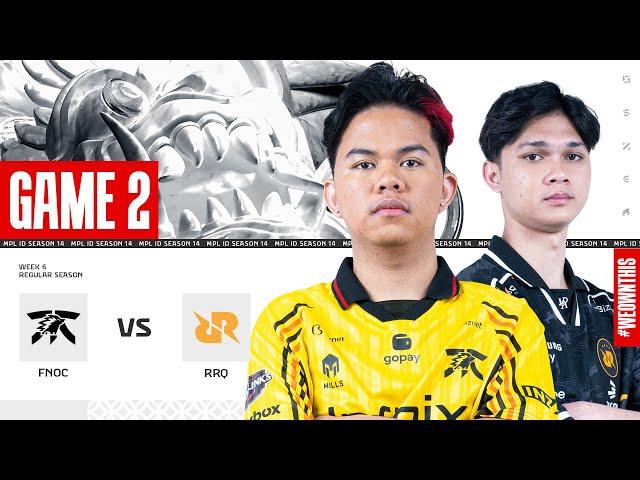 FNATIC ONIC vs RRQ HOSHI | Regular Season Week 6 Day 2 | Game 2 | #MPLIDS14