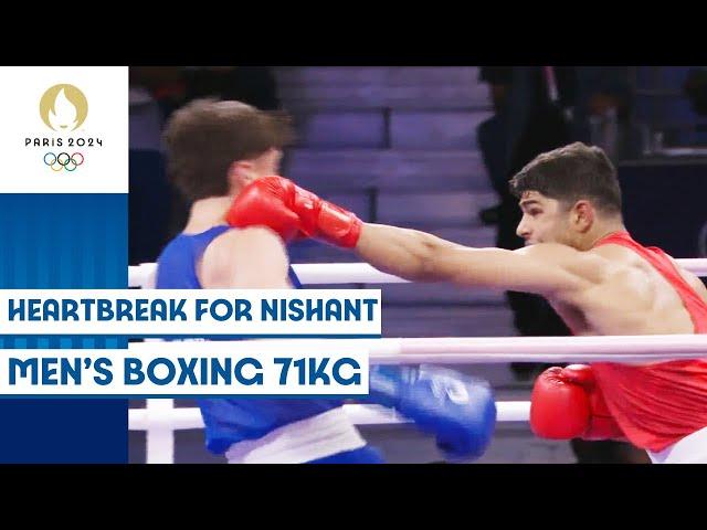 Nishant Dev out of men's boxing 71kg event  | Paris 2024 highlights