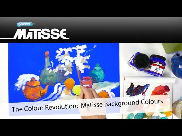 Matisse Background Colours : Coloured Gesso