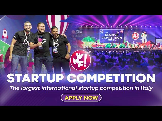 The largest international startup competition in Italy - WMF We Make Future