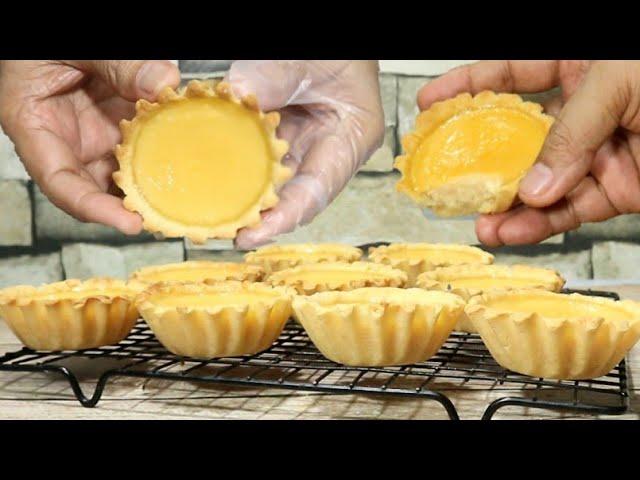 Egg Tarts | Hong Kong Style Egg Tarts