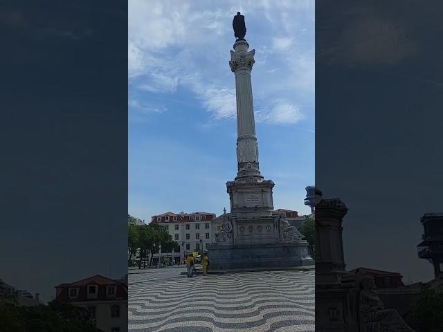 Rossio Square, Lisbon, Portugal. #travel #portugal  #lisbon $vacation