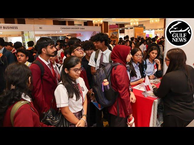 Thousands of UAE students attend day 1 of Gulf News Edufair in Dubai