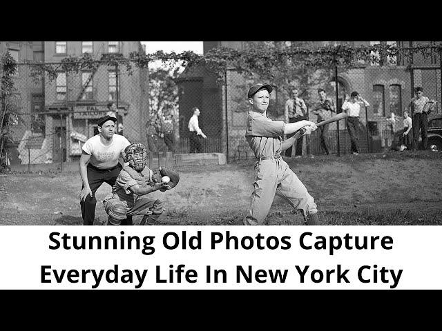 40 Stunning old photos capture everyday life in New York City