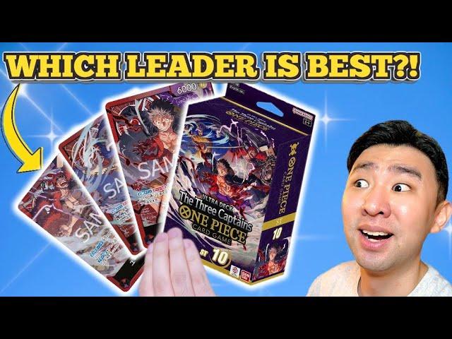 NEW ST-10 The Three Captains is HERE!!! Deck Profile & Strongest Leader!?