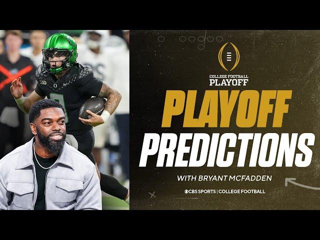 Bryant McFadden picks his WINNER of the first 12-team College Football Playoff