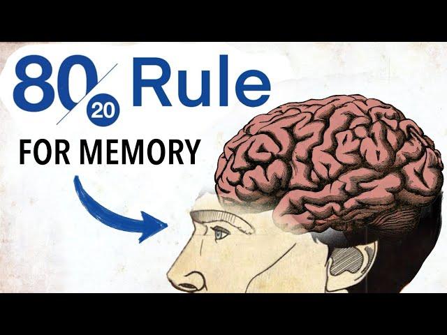 How to apply 80-20 Rule to improve memory power