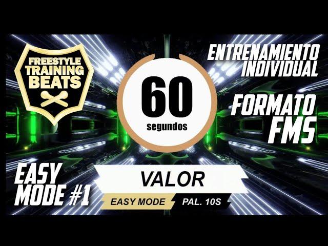 EASY MODE #1 | Entrenamiento individual formato FMS | Ejercicio para improvisar Freestyle Rap