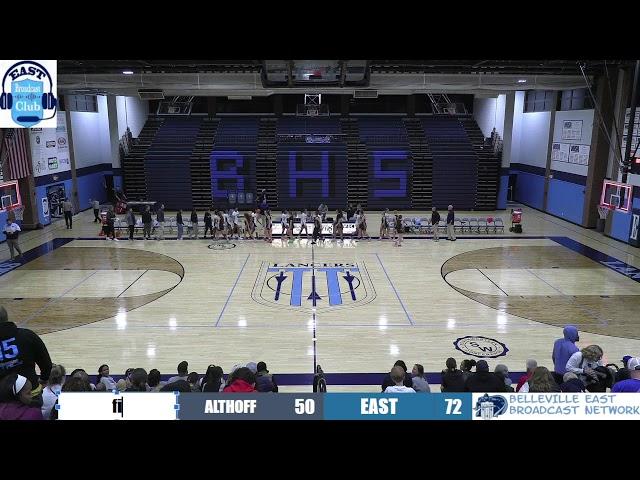 Belleville East Lancers Vs. Althoff Crusaders Women's Basketball