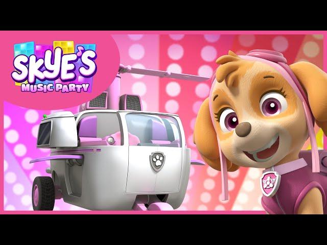 Skye's Got The Need for Speed - Skye's Music Party - PAW Patrol Music Cartoons for Kids