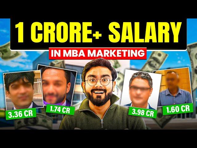 How these MARKETING MBAs earn 1 CRORE Salary @ less than 40 years of age in India?