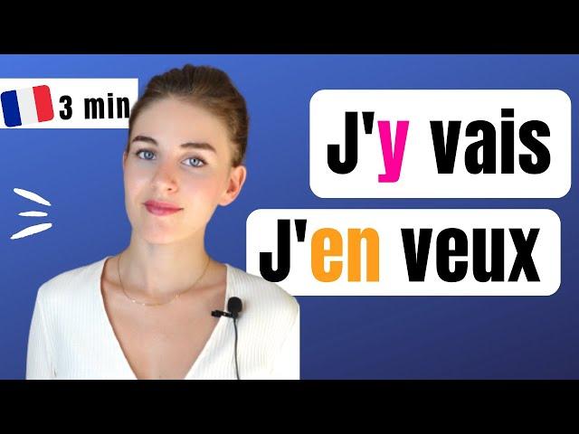 The pronouns "EN" and "Y" in French: SIMPLE rule + EXAMPLES #frenchgrammar