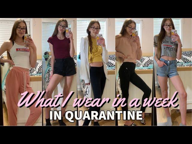 What I wear in a week in quarantine // OOTW