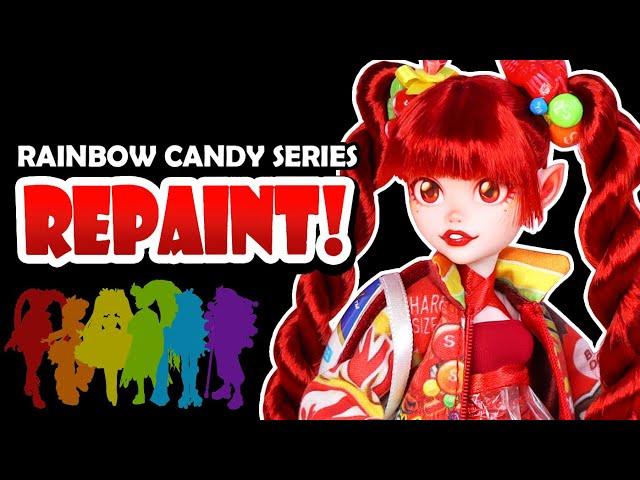 Rainbow Candy Series  RED - Cherry Doll