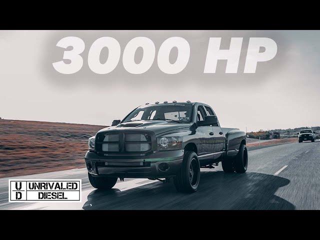 1ST Diesel truck to make 3000HP! | Chris Patterson | UNRIVLED DIESEL