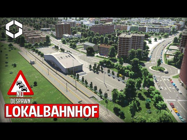 Neuer Lokalbahnhof und Straßenbahn-Linie in Cities Skylines 2! | No Despawn 51