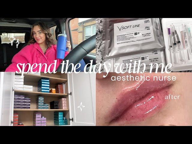 spend the day with me | Aesthetic Nurse