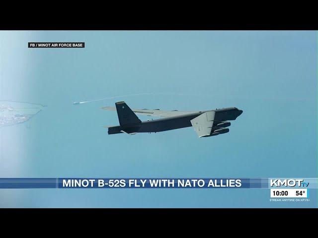 Reports: B-52s from Minot involved in NATO exercises near Russia