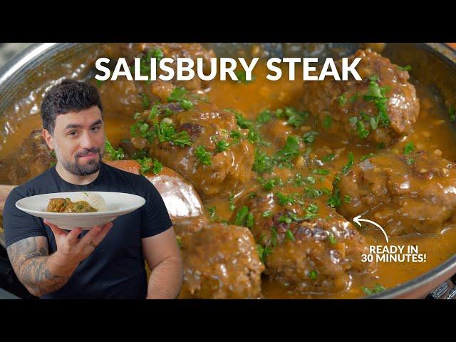 I Unlocked The Secret to The Best Salisbury Steak!