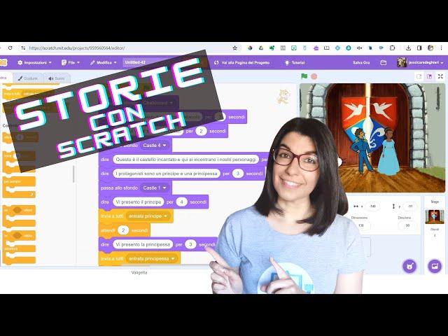 Storytelling e cartoni animati con Scratch