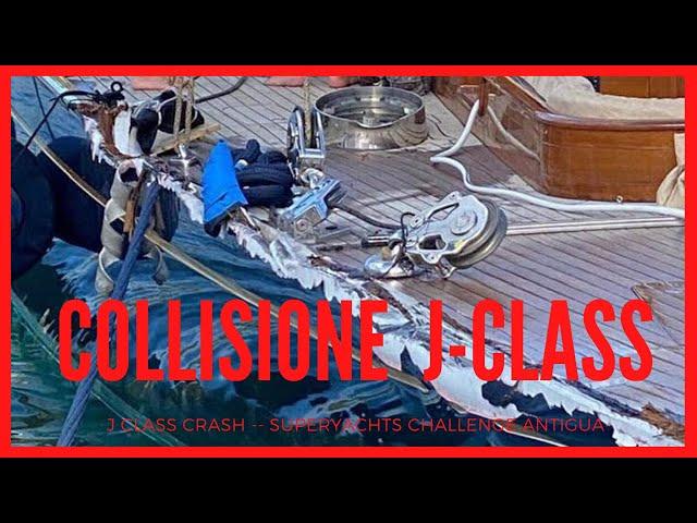 Collisione J Class   Superyacht Challenge Antigua