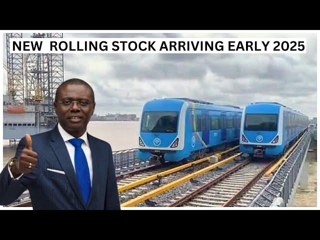 Lagos To Receive New Rolling Stock For Red & Blue Line Trains In 2025