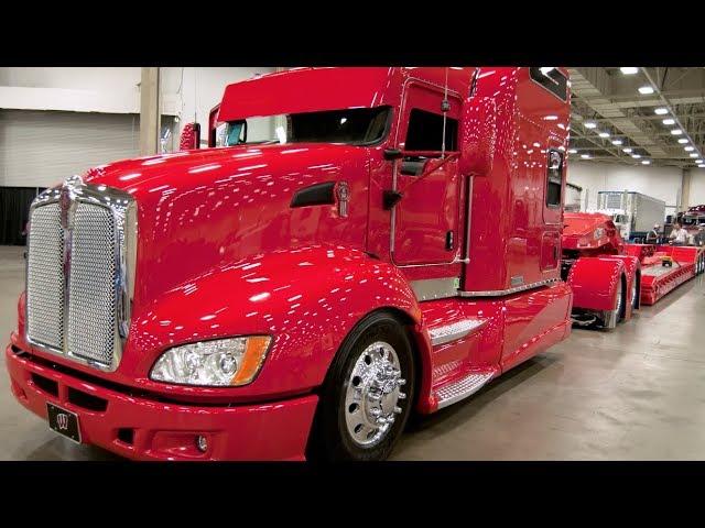 Joel Dawes’ viper-red Kenworth T660