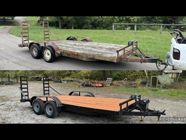 Flipping Trailers for Profit: Car Hauler Restoration