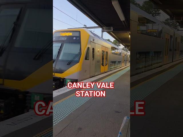 Sydney train, Canley Vale station, Australia