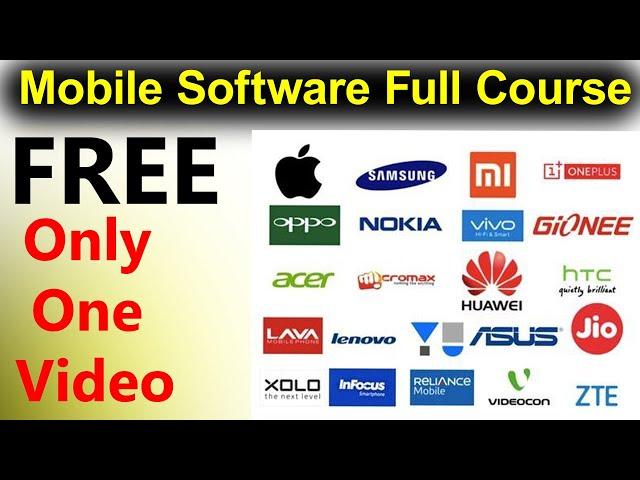 Learn Mobile Software Full Course in 8 Hours { Beginners to Advanced }