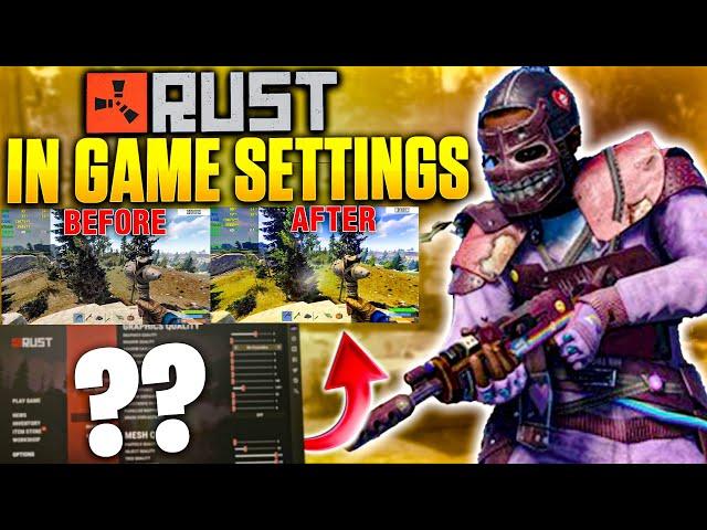 Rust BEST SETTINGS FOR PvP AND FPS *WORKING 2021*