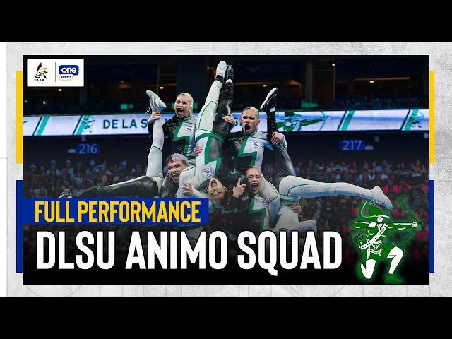 DLSU ANIMO SQUAD'S FULL ROUTINE | UAAP SEASON 87 CHEERDANCE COMPETITION |  DEC 1, 2024