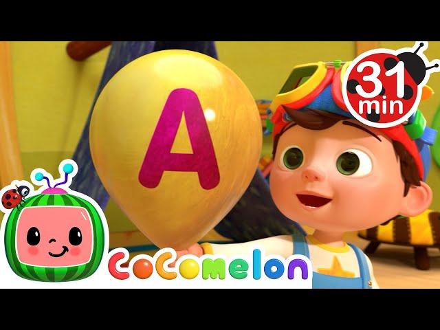 ABC Song With Balloons V1 - @CoComelon | Kids Song | Trick or Treat