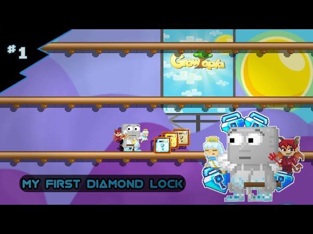 Dirt to BGL | Episode 1 - My First Diamond Lock 110WL | Growtopia