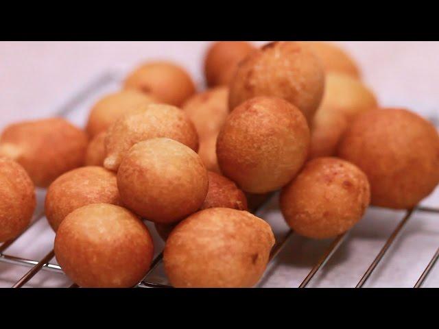 黃金地瓜球食譜 ｜台灣夜市人氣小吃自己做｜【COOKY台灣小吃系列】Fried Sweet Potato Balls