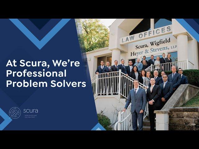 At Scura, We're Professional Problem Solvers