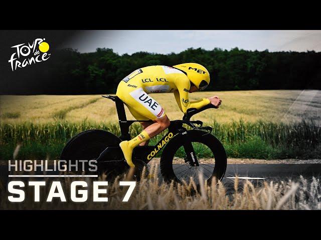 Tour de France 2024, Stage 7 | EXTENDED HIGHLIGHTS | 7/5/2024 | Cycling on NBC Sports