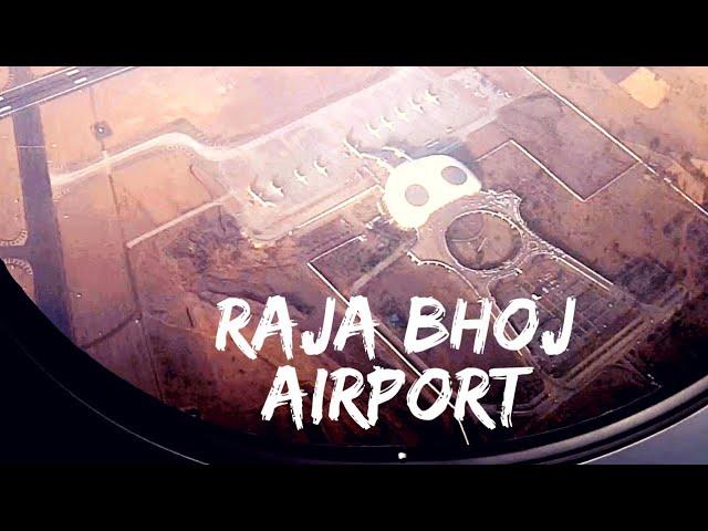 EPIC Areal View of Raja Bhoj Airport: Jet Airways Landing & Takeoff at Bhopal Airport