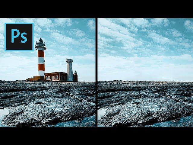 Photoshop CS6/CC: How To Remove Unwanted Objects (People & Objects)