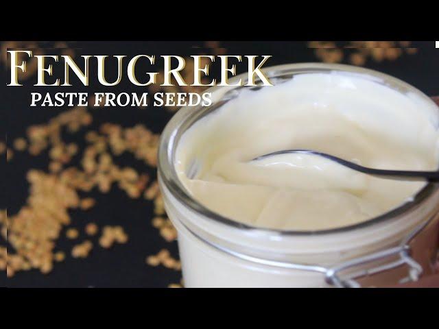 Fenugreek Paste For Massive Hair Growth || Thin Fine Naturalhair || Adede