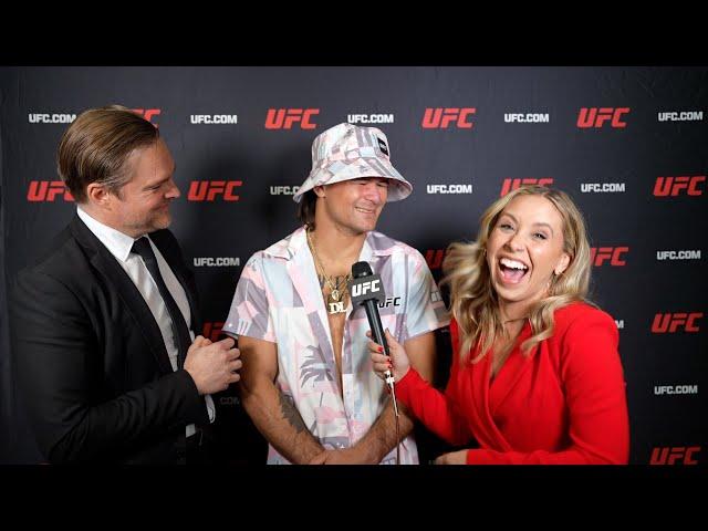 Diego Lopes UFC 303 Backstage Interview