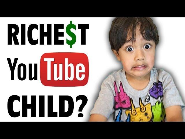 The Richest Child on Youtube: Ryan's Toys Reviews - Internet Hall of Fame - GFM (RyanToysReview)