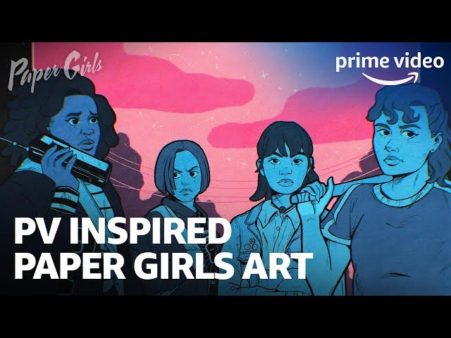 Paper Girls Fan Art | PV Inspired | Prime Video