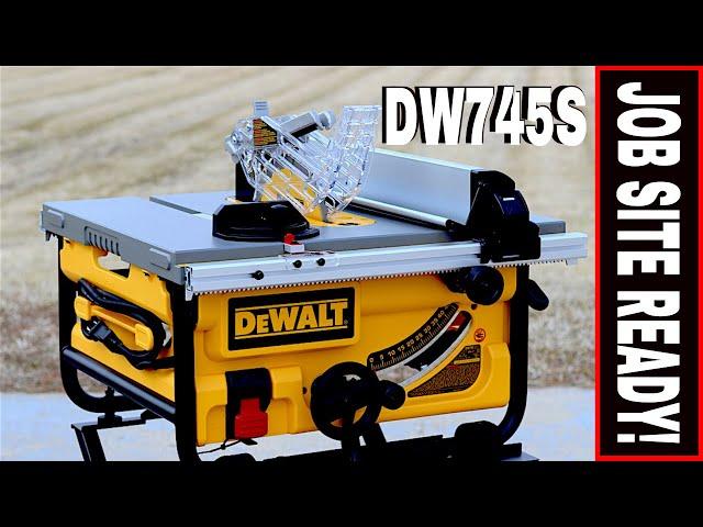 AMAZING DEWALT TABLE SAW MODEL DW745S!!  TOOL REVIEW TUESDAY!