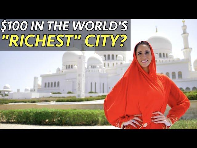 $100 in the World's RICHEST City?! (6 Million views on Facebook!)  