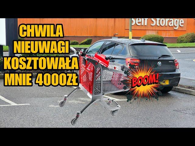 Uciekł mi wózek pod supermarketem! | Najdroższy błąd w moim Życiu! / Ostatnie szlify na garażu.