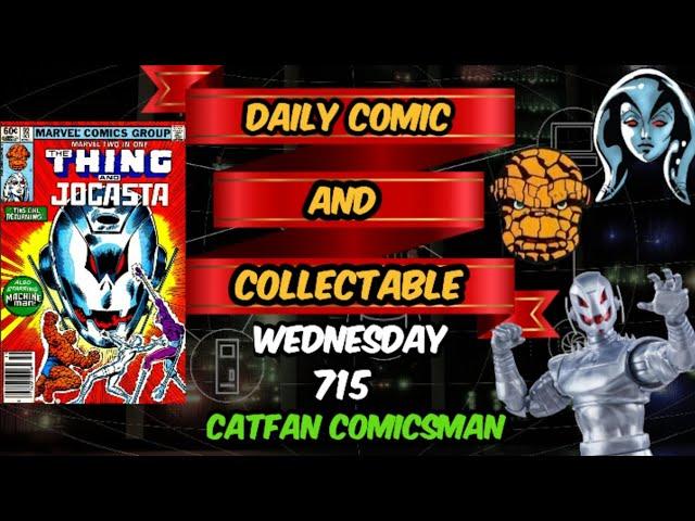 COMIC & COLLECTABLE EPISODE 715! MARVEL TWO IN ONE 92 & LEGENDS ULTRON #FANTASTICFOUR #THING #ULTRON