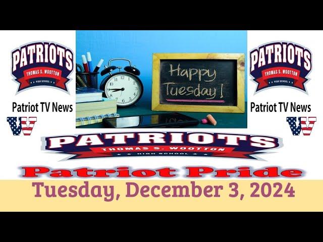 Patriot TV News - Tuesday, December 3, 2024