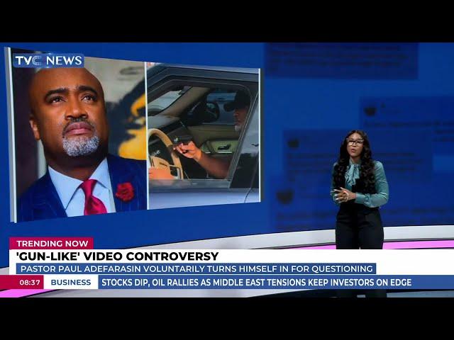 'Gun-Like' Video Controversy: Pastor Paul Adefarasin Voluntarily Turns Himself In For Questioning
